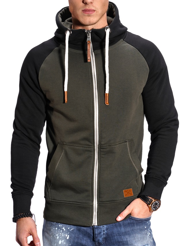 behype Sweatjacke »RAGLAN« mit Raglan-Ärmeln