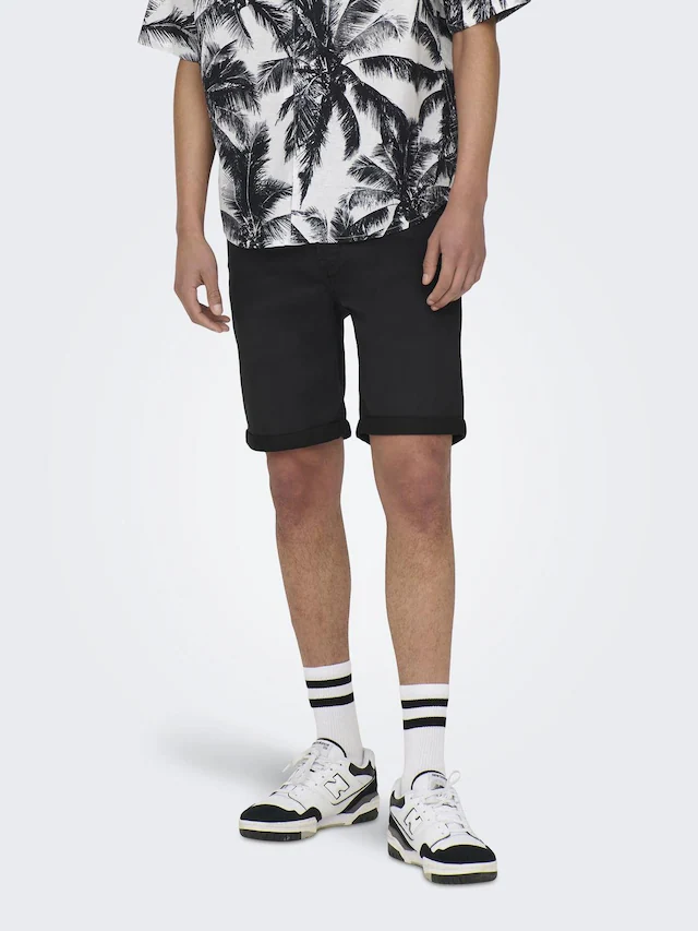 ONLY & SONS Jeansshorts »ONSPLY LIGHT BLUE 5189 SHORTS DNM NOOS«