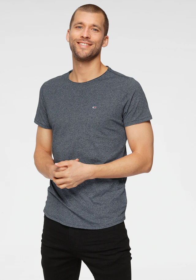 Tommy Jeans T-Shirt »TJM SLIM JASPE C NECK« Classics Slim Fit mit Markenlabel