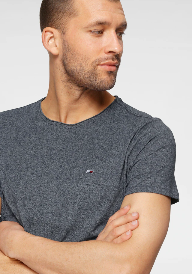Tommy Jeans T-Shirt »TJM SLIM JASPE C NECK« Classics Slim Fit mit Markenlabel