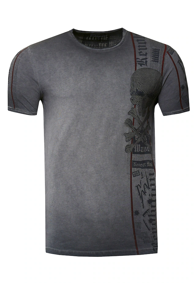 Rusty Neal T-Shirt im verwaschenen Look