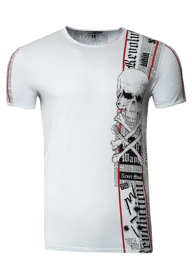 Rusty Neal T-Shirt im verwaschenen Look