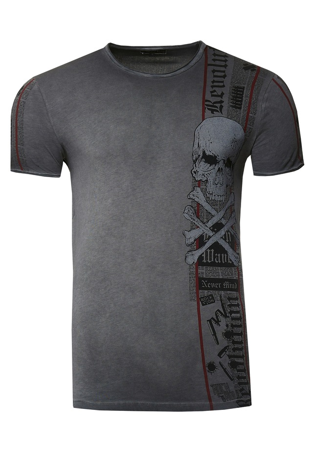 Rusty Neal T-Shirt im verwaschenen Look
