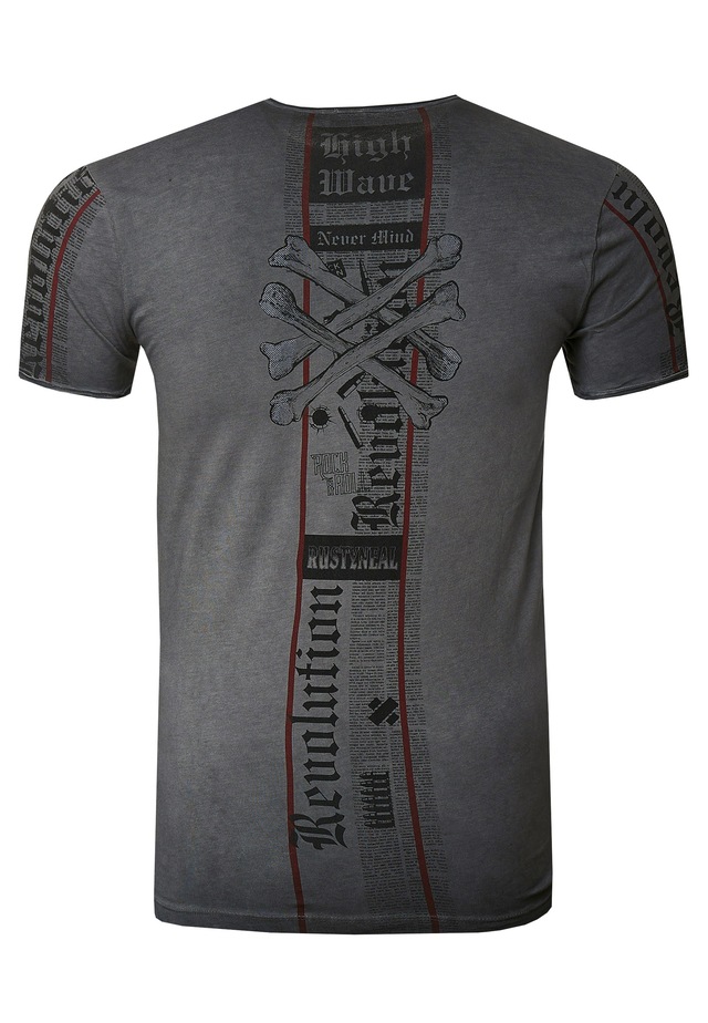 Rusty Neal T-Shirt im verwaschenen Look