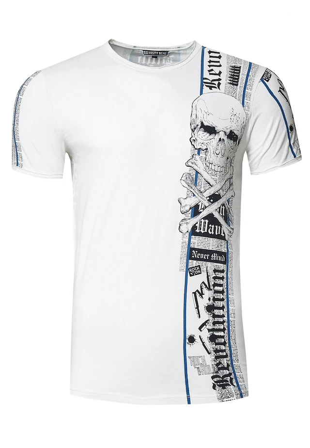 Rusty Neal T-Shirt im verwaschenen Look