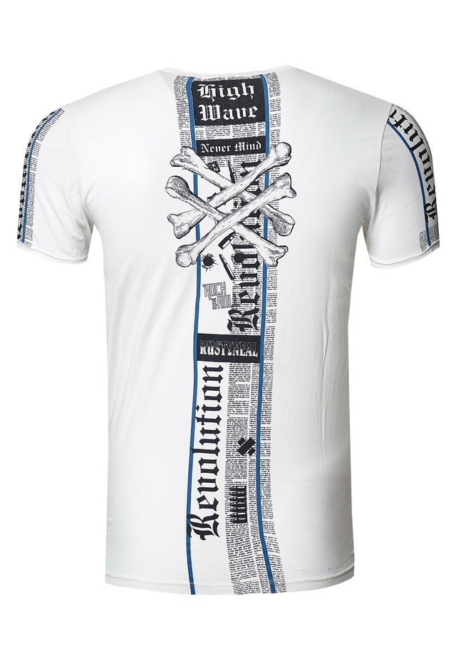 Rusty Neal T-Shirt im verwaschenen Look