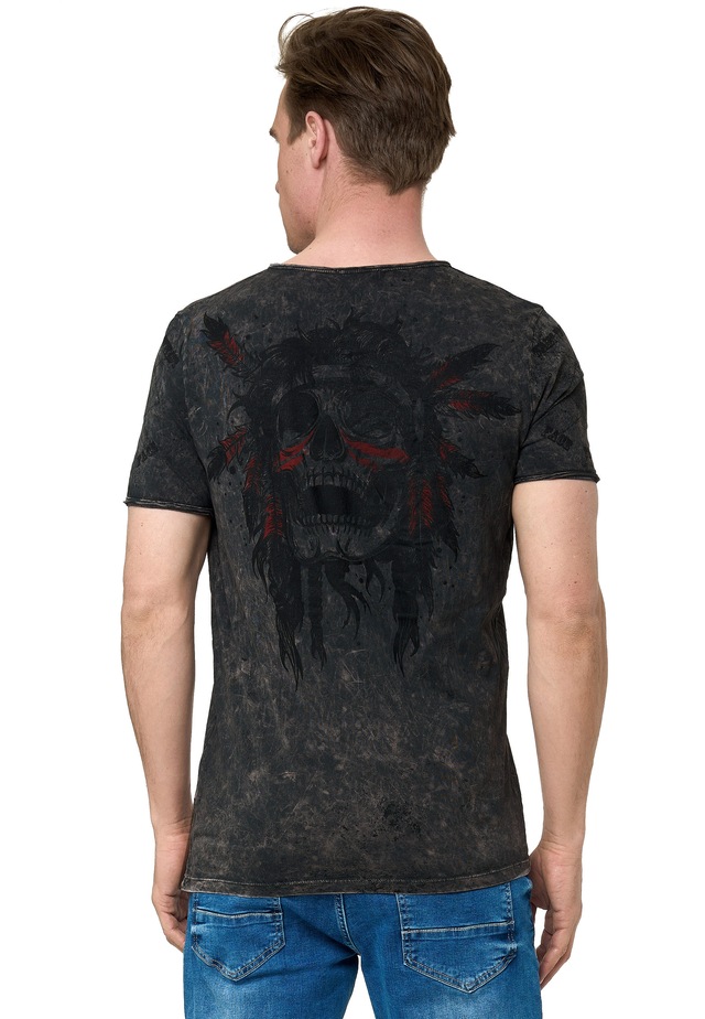 Rusty Neal T-Shirt mit verwaschenem Print