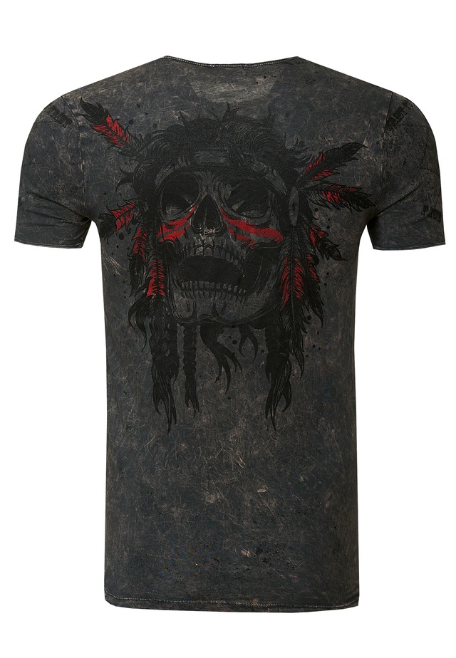 Rusty Neal T-Shirt mit verwaschenem Print