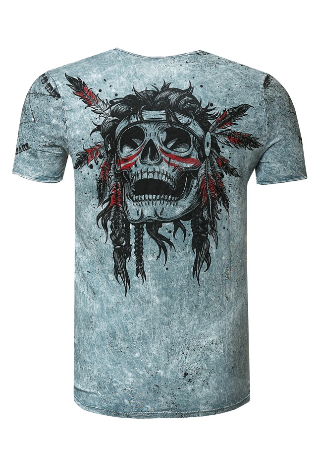 Rusty Neal T-Shirt mit verwaschenem Print