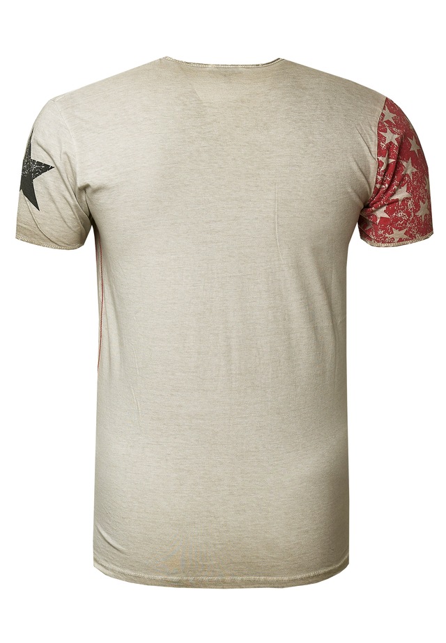 Rusty Neal T-Shirt mit V-Neck
