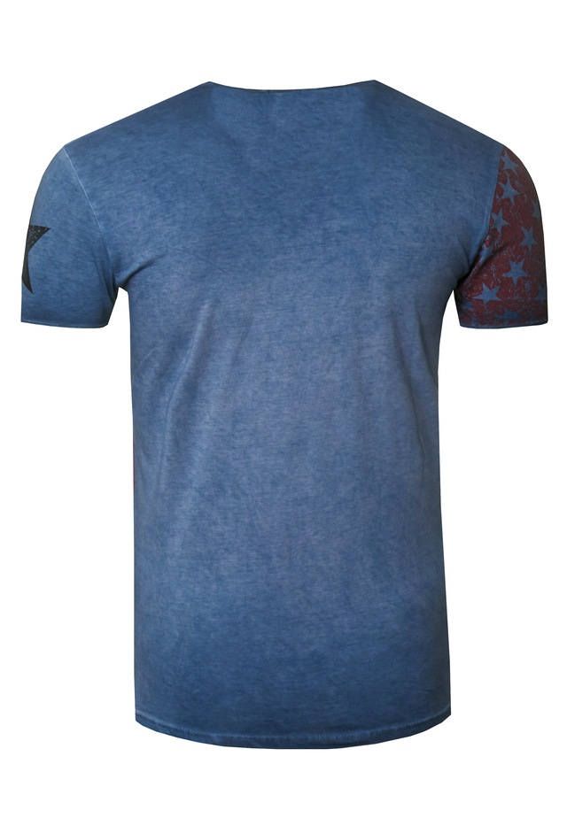 Rusty Neal T-Shirt mit V-Neck
