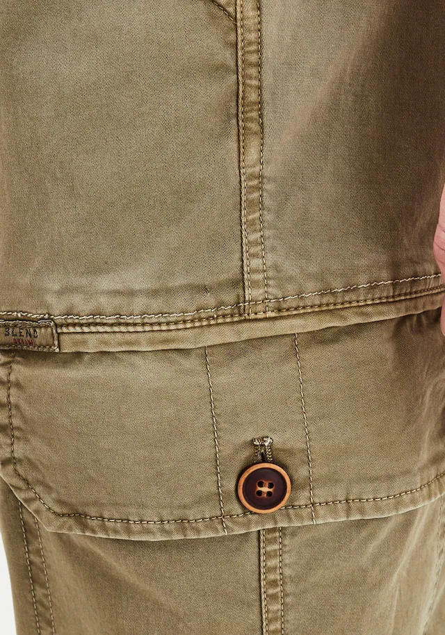 Blend Cargohose »BHNAN« mit normaler Länge, aus Baumwolle und Elasthan, normale Passform