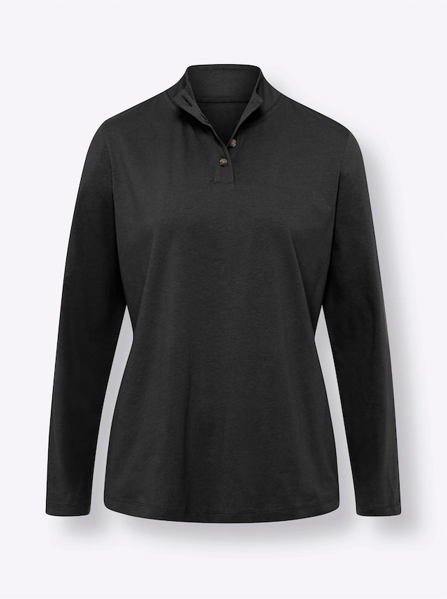 Classic Basics Stehkragenshirt »Shirt« 1 tlg.