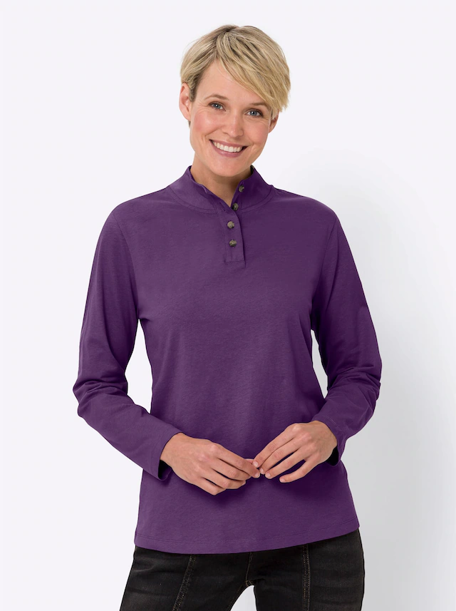 Classic Basics Stehkragenshirt »Shirt« 1 tlg.