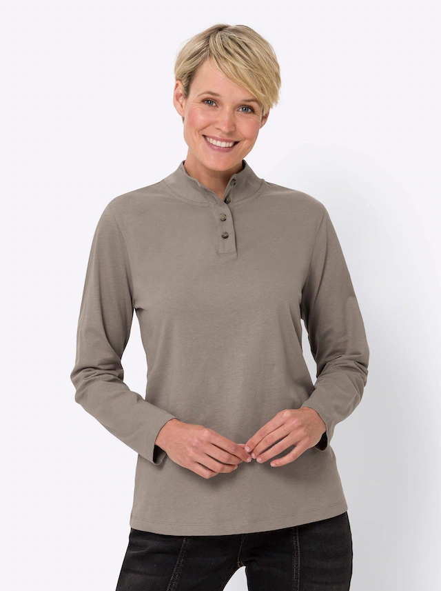 Classic Basics Stehkragenshirt »Shirt« 1 tlg.