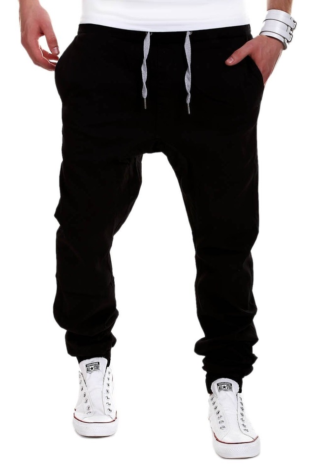 behype Chinohose »LUKE« mit elastischem Bund