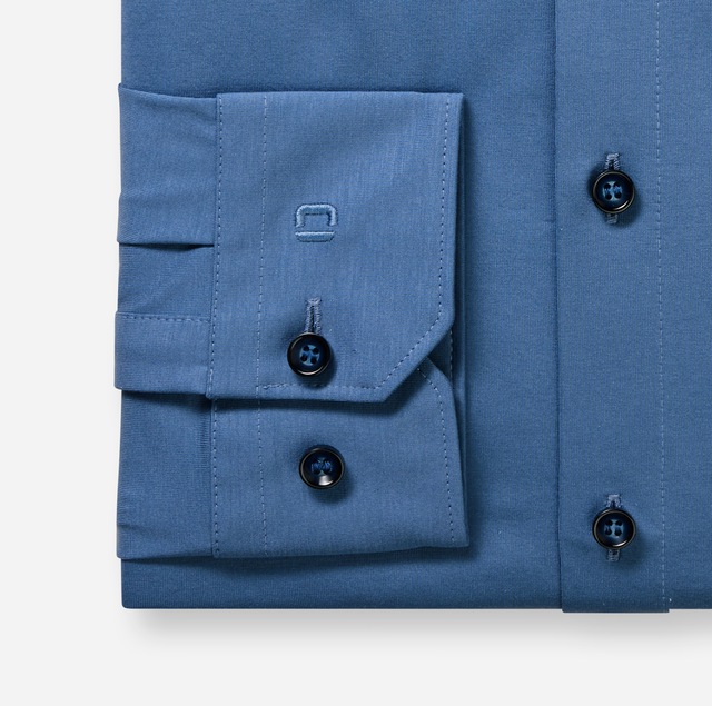 OLYMP Businesshemd »No. Six 24/Seven super slim« in bequemer Jersey-Qualität