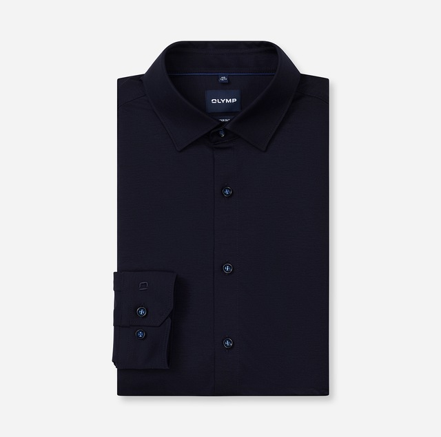 OLYMP Businesshemd »No. Six 24/Seven super slim« in bequemer Jersey-Qualität
