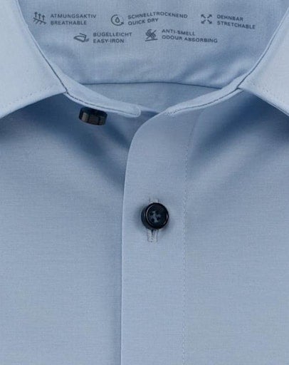 OLYMP Businesshemd »No. Six 24/Seven super slim« in bequemer Jersey-Qualität
