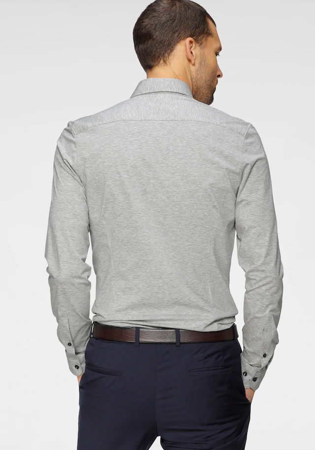 OLYMP Businesshemd »No. Six 24/Seven super slim« in bequemer Jersey-Qualität