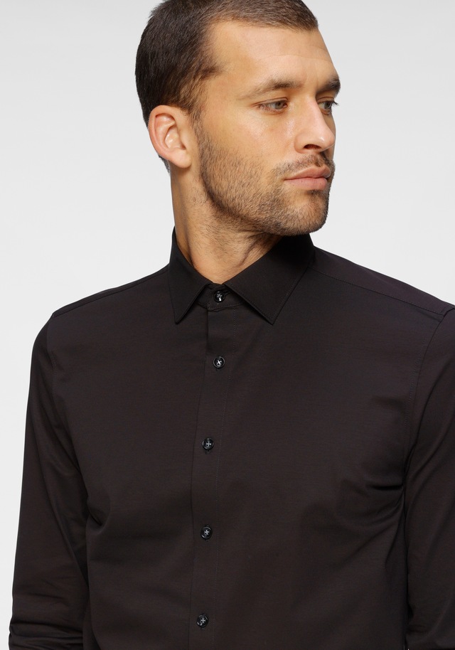 OLYMP Businesshemd »No. Six 24/Seven super slim« in bequemer Jersey-Qualität