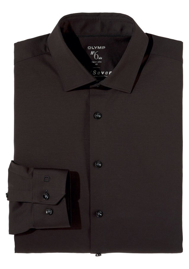 OLYMP Businesshemd »No. Six 24/Seven super slim« in bequemer Jersey-Qualität
