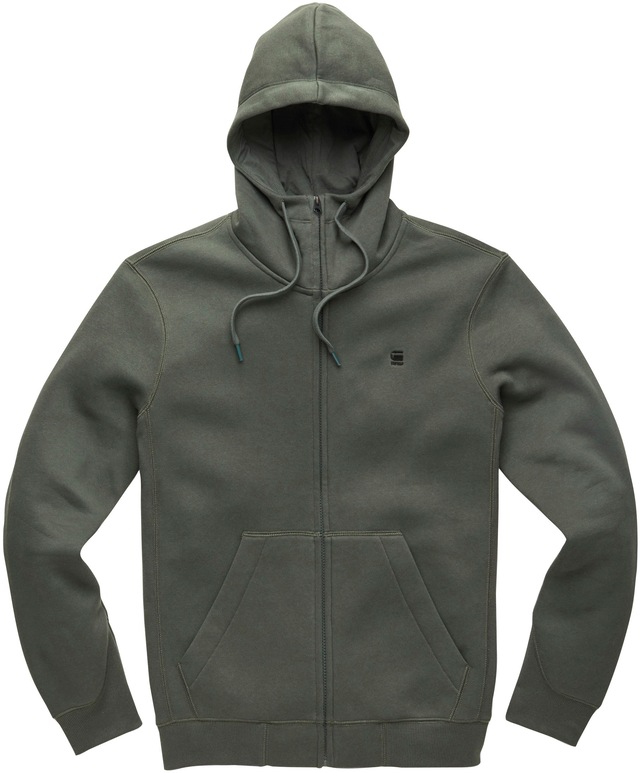 G-STAR Kapuzensweatjacke »Premium Basic Hooded Zip Sweater«