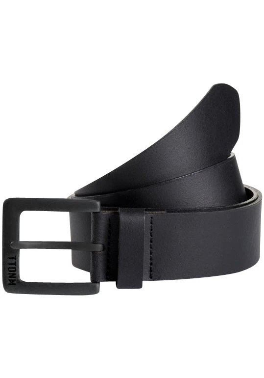 TOM TAILOR Denim Ledergürtel »TTDSAM« 4 cm breit, Herrengürtel, Klassisch und Casual