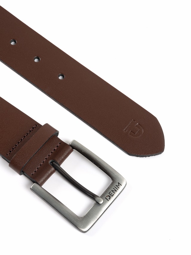 TOM TAILOR Denim Ledergürtel »TTDSAM« 4 cm breit, Herrengürtel, Klassisch und Casual