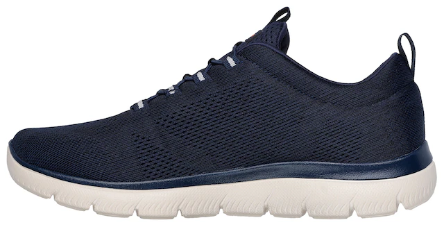 Skechers Slip-On Sneaker »SUMMITS« Freizeitschuh, Slipper, Komfortschuh mit elastischer Bungee-Schnürung