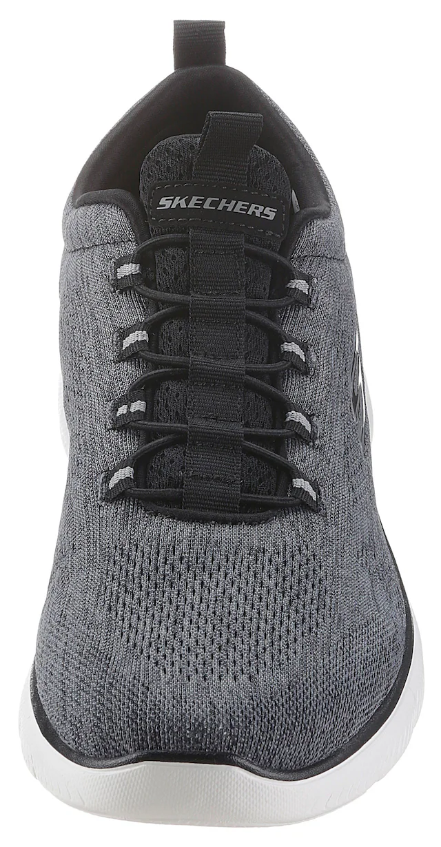 Skechers Slip-On Sneaker »SUMMITS« Freizeitschuh, Slipper, Komfortschuh mit elastischer Bungee-Schnürung
