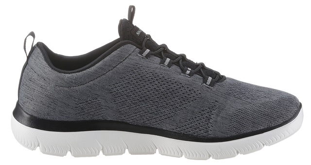 Skechers Slip-On Sneaker »SUMMITS« Freizeitschuh, Slipper, Komfortschuh mit elastischer Bungee-Schnürung