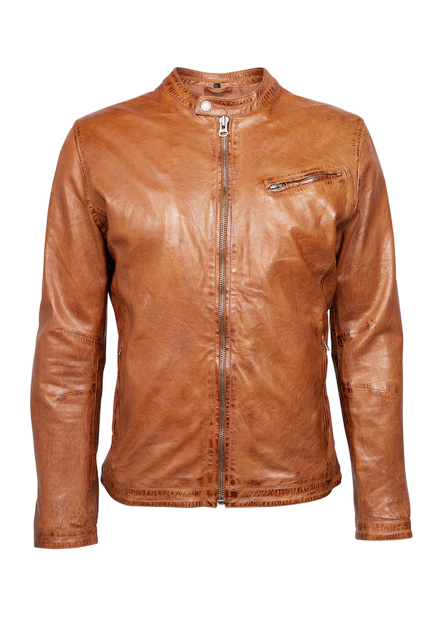 Freaky Nation Lederjacke »Easy Jim-FN«