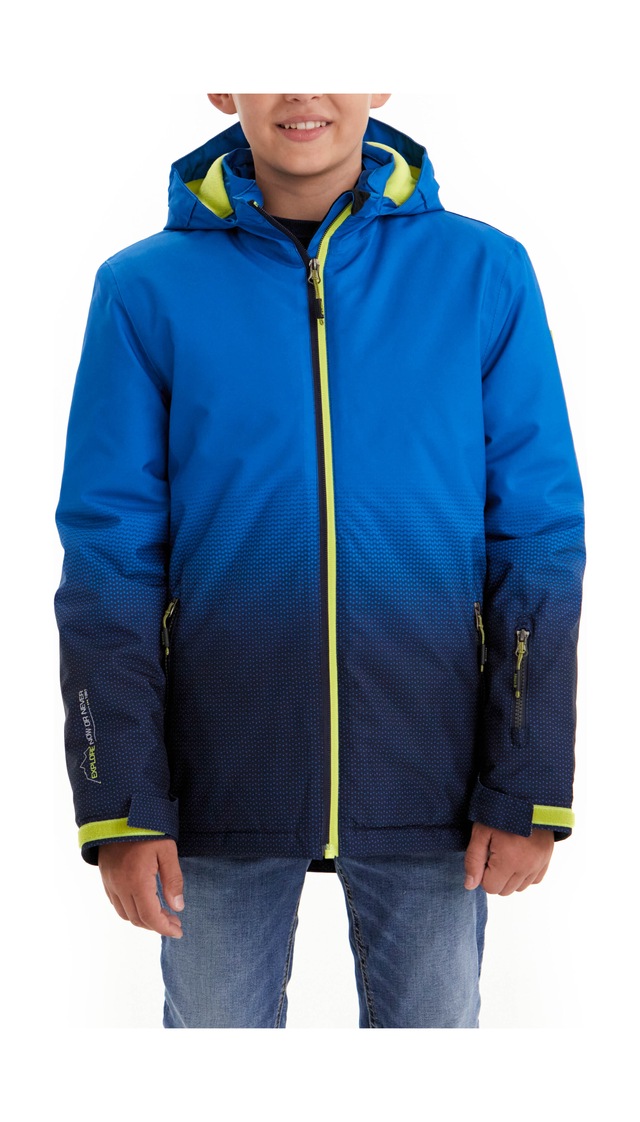 Killtec Outdoorjacke »Lynge BYS JCKT E« Wasserdichte Funktionsjacke mit Schneefang und coolem Design