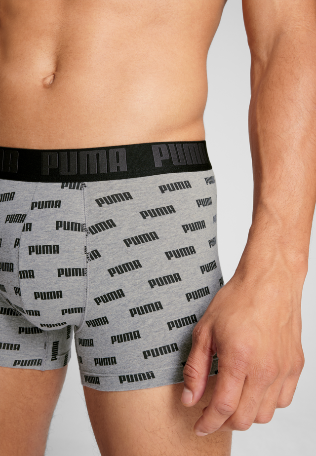PUMA Boxershorts »PUMA MEN EVERYDAY LOGO PRINT BOXERS 2P« Packung, mit Allover Puma Druck
