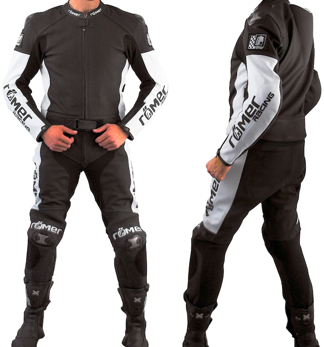 roleff Motorradkombi »Hockenheim Black Edition« 2 Stk.