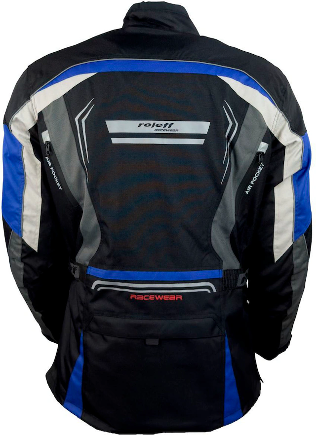 roleff Motorradjacke »Turin« mit Sicherheitsstreifen