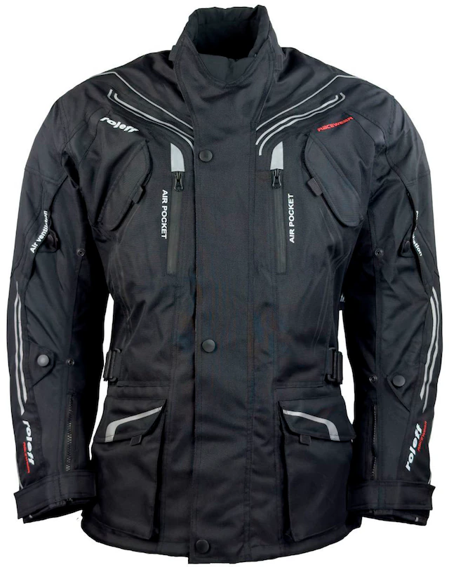 roleff Motorradjacke »Turin« mit Sicherheitsstreifen