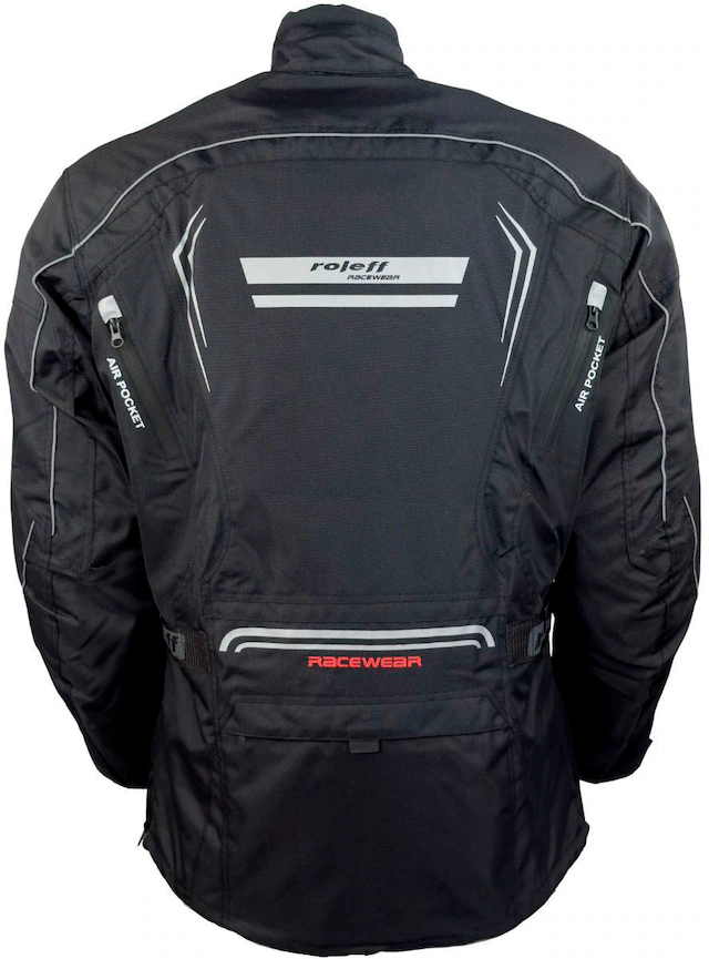 roleff Motorradjacke »Turin« mit Sicherheitsstreifen