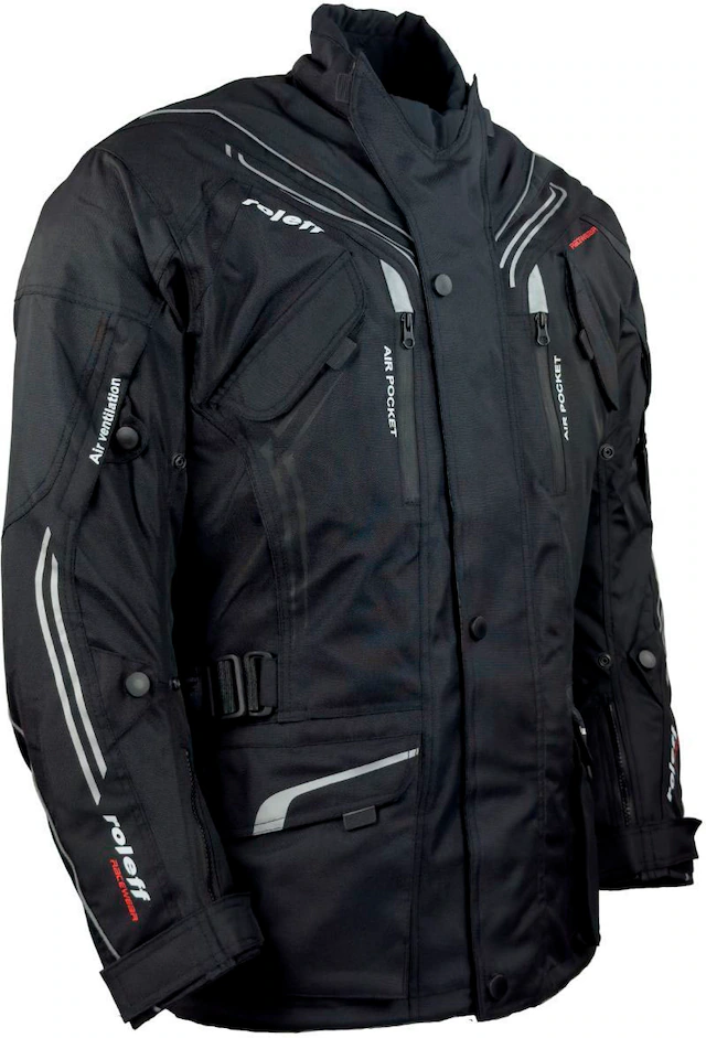 roleff Motorradjacke »Turin« mit Sicherheitsstreifen