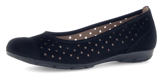 Gabor Ballerina , Slipper, Businessschuh, Halbschuh mit Hovercraft Luftkammerlaufsohle