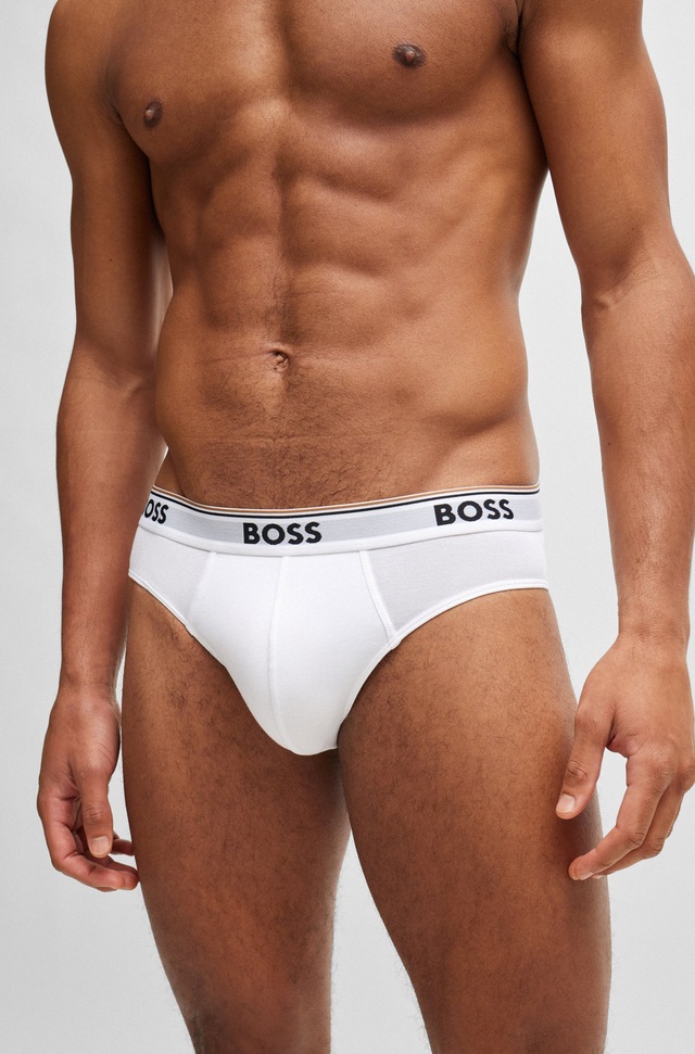 BOSS Slip Packung, 3er-Pack, mit Logo Webbund