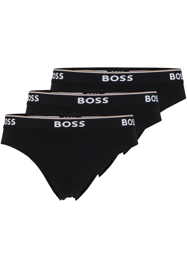 BOSS Slip Packung, 3er-Pack, mit Logo Webbund