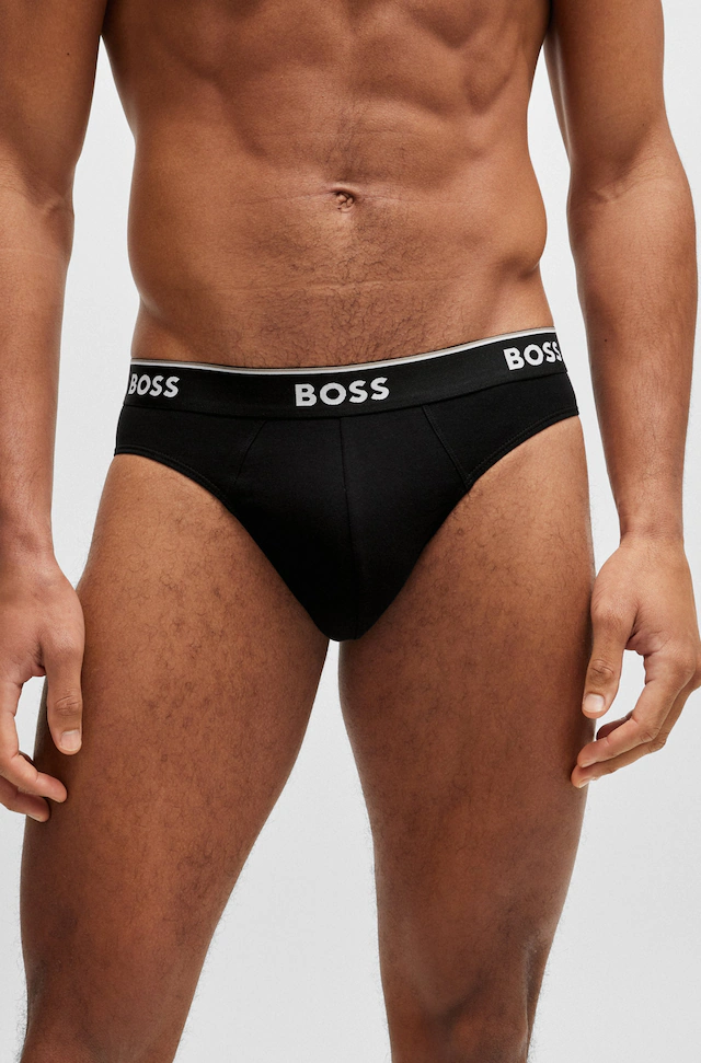 BOSS Slip Packung, 3er-Pack, mit Logo Webbund