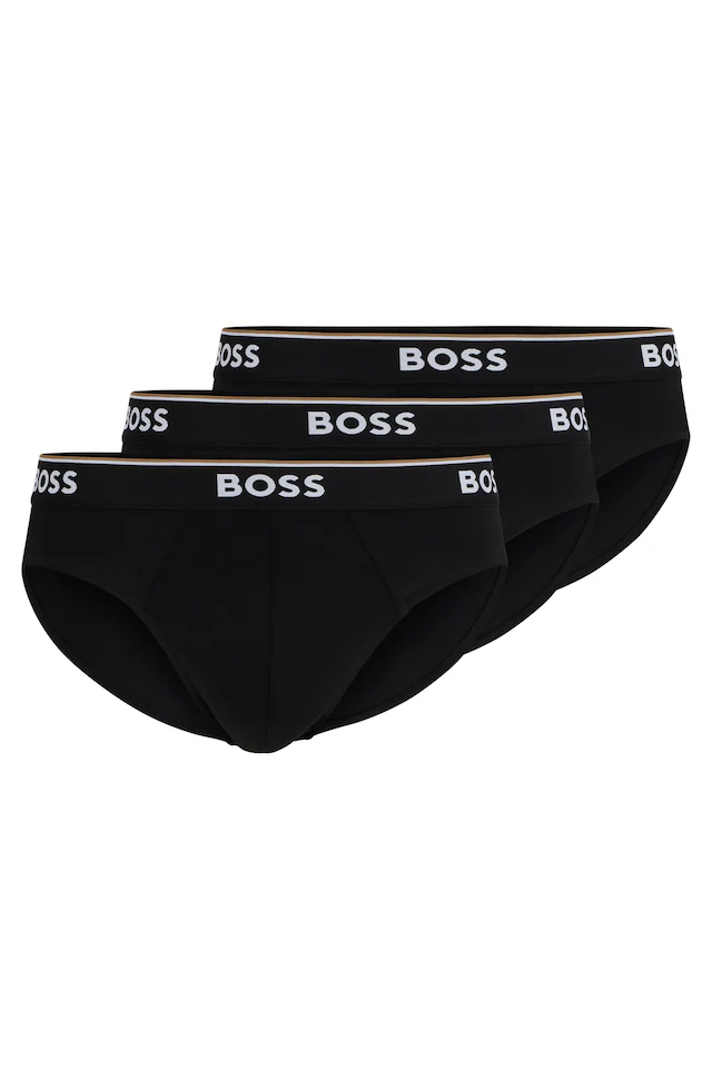BOSS Slip Packung, 3er-Pack, mit Logo Webbund