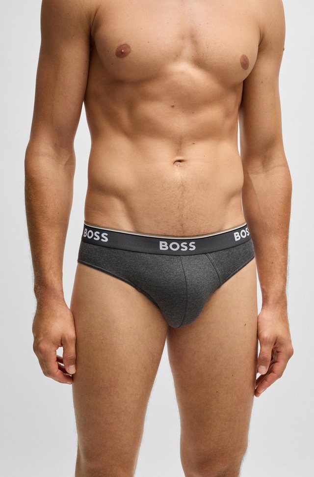 BOSS Slip Packung, 3er-Pack, mit Logo Webbund