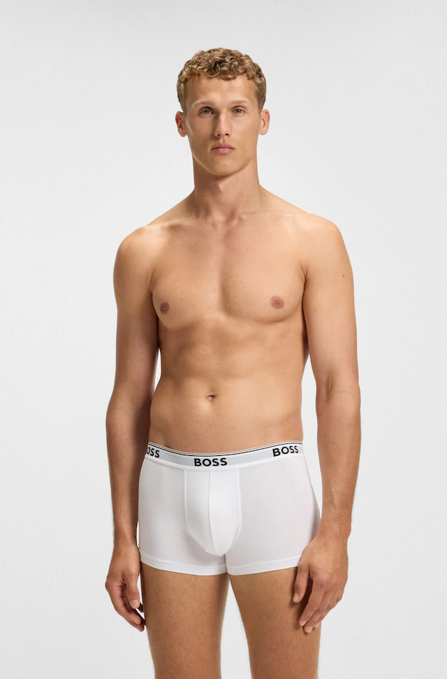 BOSS Trunk »TRUNK 3 PACK« 3 Stk. BOSS Schriftzug auf dem Bund
