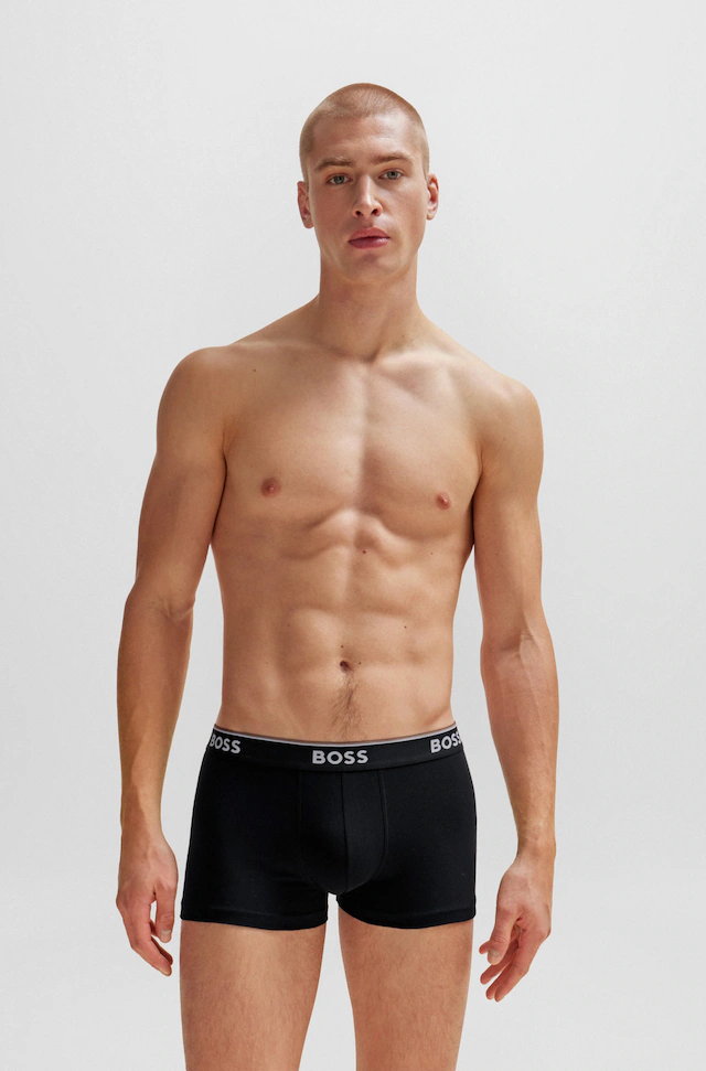 BOSS Trunk »TRUNK 3 PACK« 3 Stk. BOSS Schriftzug auf dem Bund