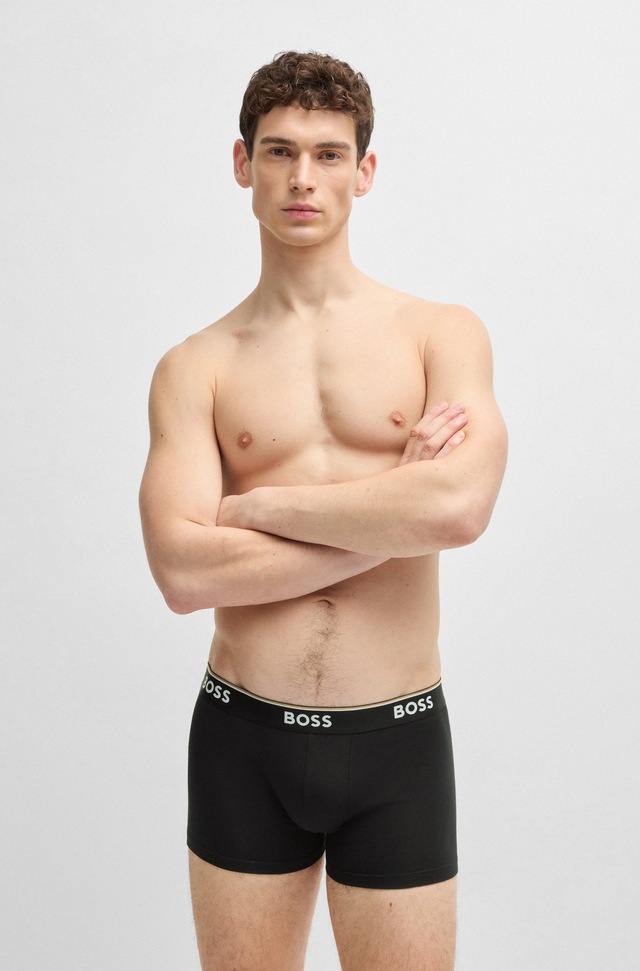 BOSS Trunk »TRUNK 3 PACK« 3 Stk. BOSS Schriftzug auf dem Bund
