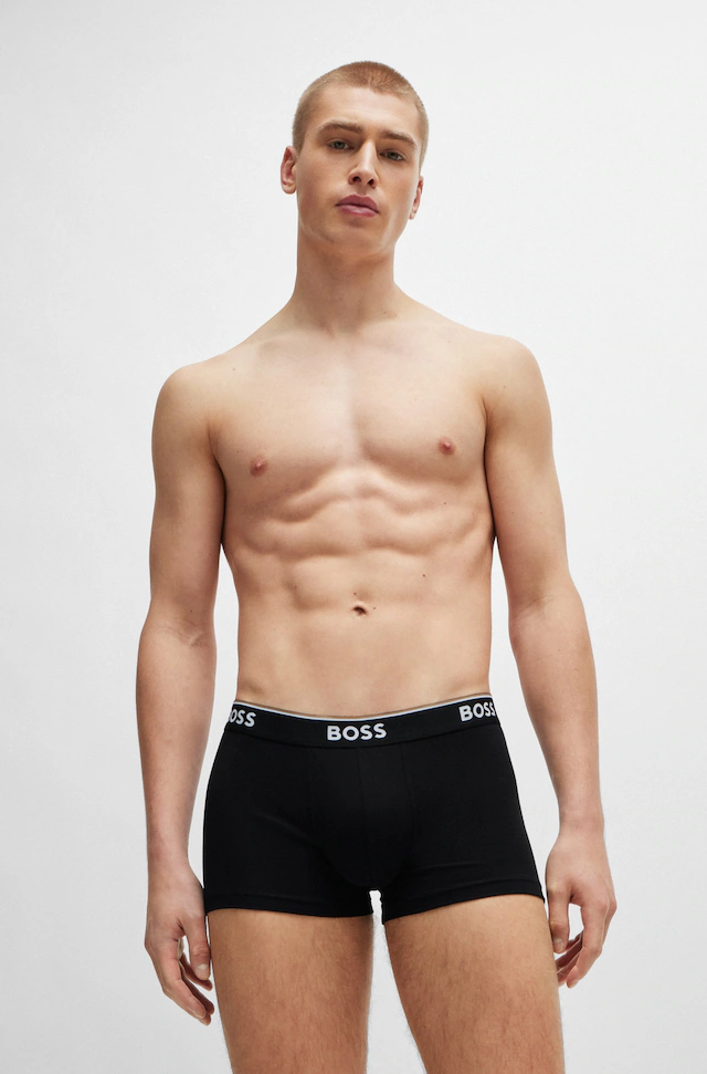 BOSS Trunk »TRUNK 3 PACK« 3 Stk. BOSS Schriftzug auf dem Bund